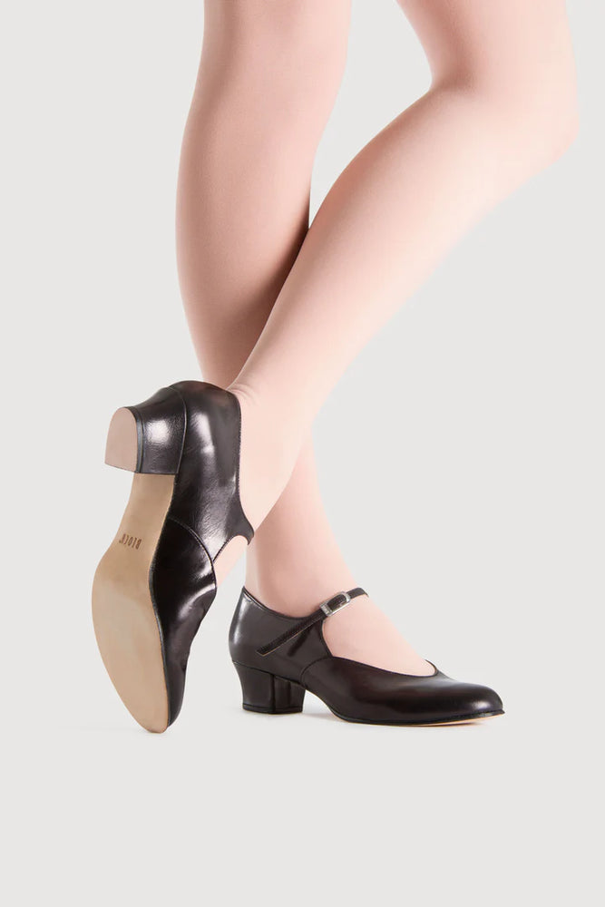 BLOCH - Showstopper 1.25" Heel Stage Heel  Adults / Full Sole / Leather
