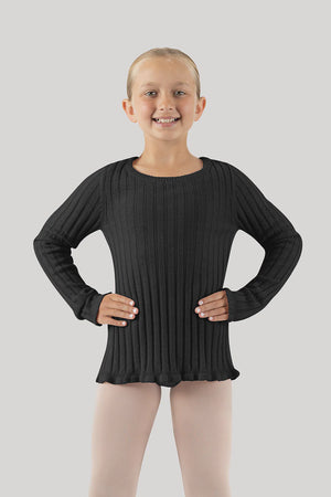 BLOCH - Rose Open Back Knitted Sweater Childrens