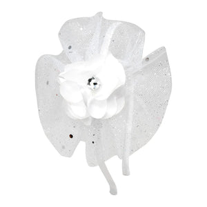 PINK POPPY - Flower Tutu Headband