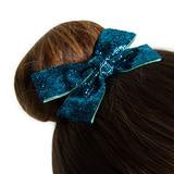 BLOCH - Glittered Ribbon Hair Bow