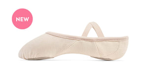MDM - ILARA Ballet Shoe Childrens / Split-sole / Canvas / Pink