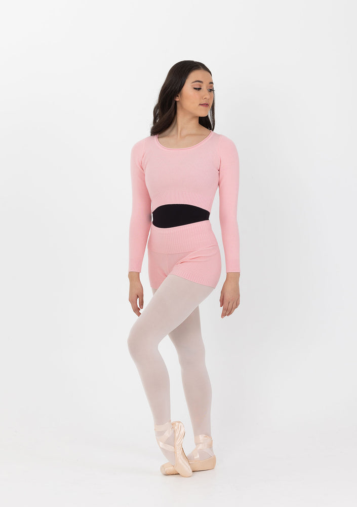 
            
                Load image into Gallery viewer, STUDIO 7 DANCEWEAR - Ribbed Warm up Top Childrens
            
        