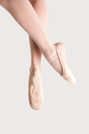 BLOCH - Prolite Ballet Shoe Adult / Full Sole / Leather/ Pink