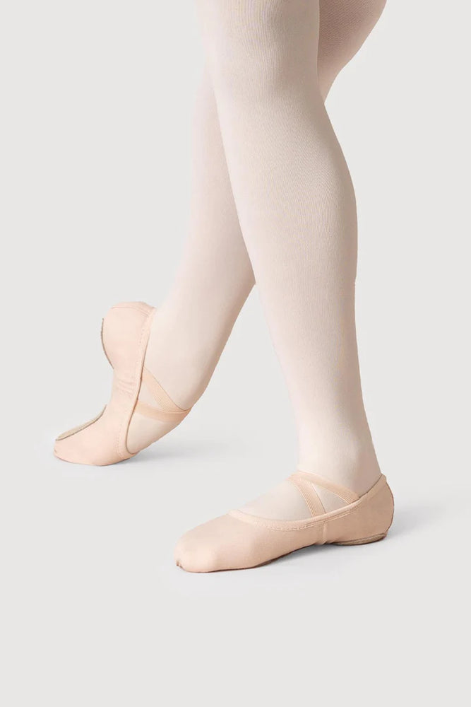 BLOCH - Performa Ballet Shoe Adults / Split Sole / Canvas      / Theatrical Pink