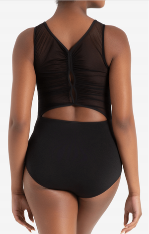 CAPEZIO - Marigold Mesh Back Leotard Adults / Wildflower