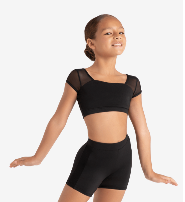 CAPEZIO - Cosmic Crop Top Childrens / Star Struck