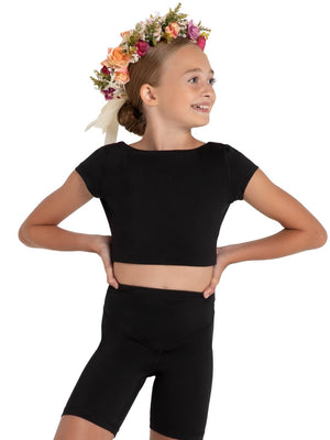 CAPEZIO - Clover Crop Top Childrens / Wildflower