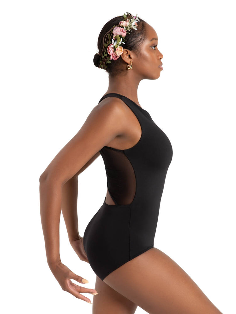 CAPEZIO - Marigold Mesh Back Leotard Childrens / Wildflower