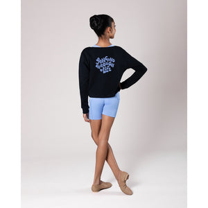 ENERGETIKS - Brooklyn Cropped Sweater Childrens / Mirage