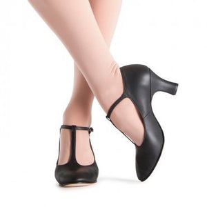 
            
                Load image into Gallery viewer, BLOCH - Chord T Bar 3&amp;quot; Heel Adults / Full Sole / Leather
            
        