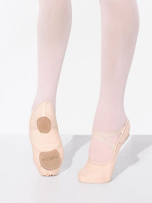 CAPEZIO - Hanami Ballet Shoe Childrens / Split Sole / Canvas / Light Pink