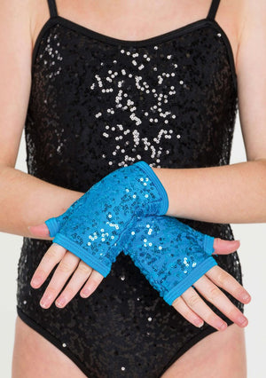 STUDIO 7 DANCEWEAR - Sequin Fingerless Gloves