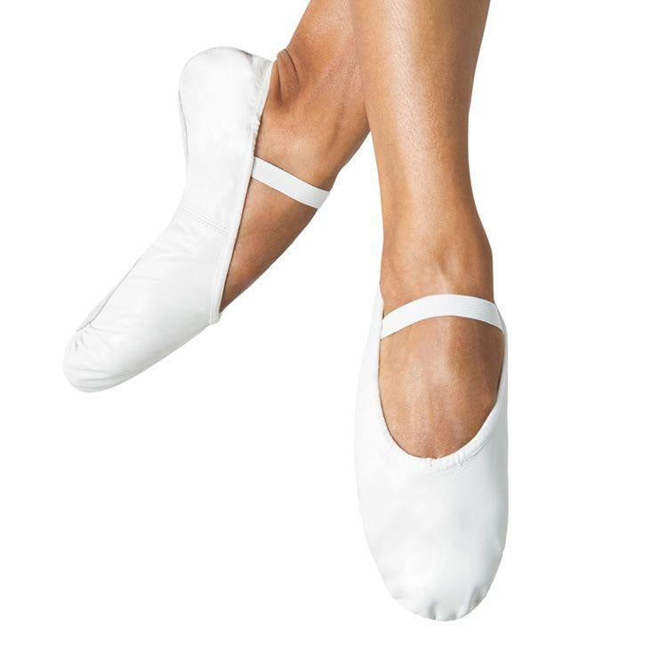 BLOCH - Prolite Ballet Shoe Mens / Full Sole / Leather / White