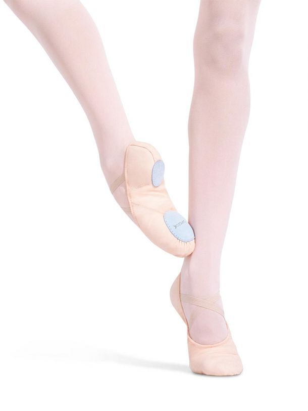 CAPEZIO - Juliet Ballet Shoe Adults / Split Sole / Canvas / Light Pink