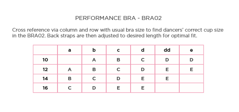 STUDIO 7 DANCEWEAR - Performance Bra
