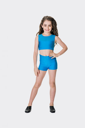 
            
                Load image into Gallery viewer, STUDIO 7 DANCEWEAR - High Waisted Shorts Childrens / Nylon
            
        