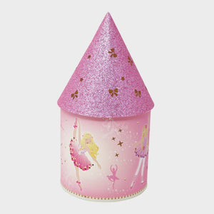 PINK POPPY -Romantic Ballet Colour Changing Glitter Night Light Lantern