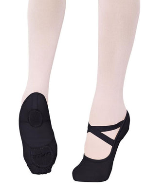 
            
                Load image into Gallery viewer, CAPEZIO - Hanami Ballet Shoe Adults / Split Sole / Leather / Black
            
        